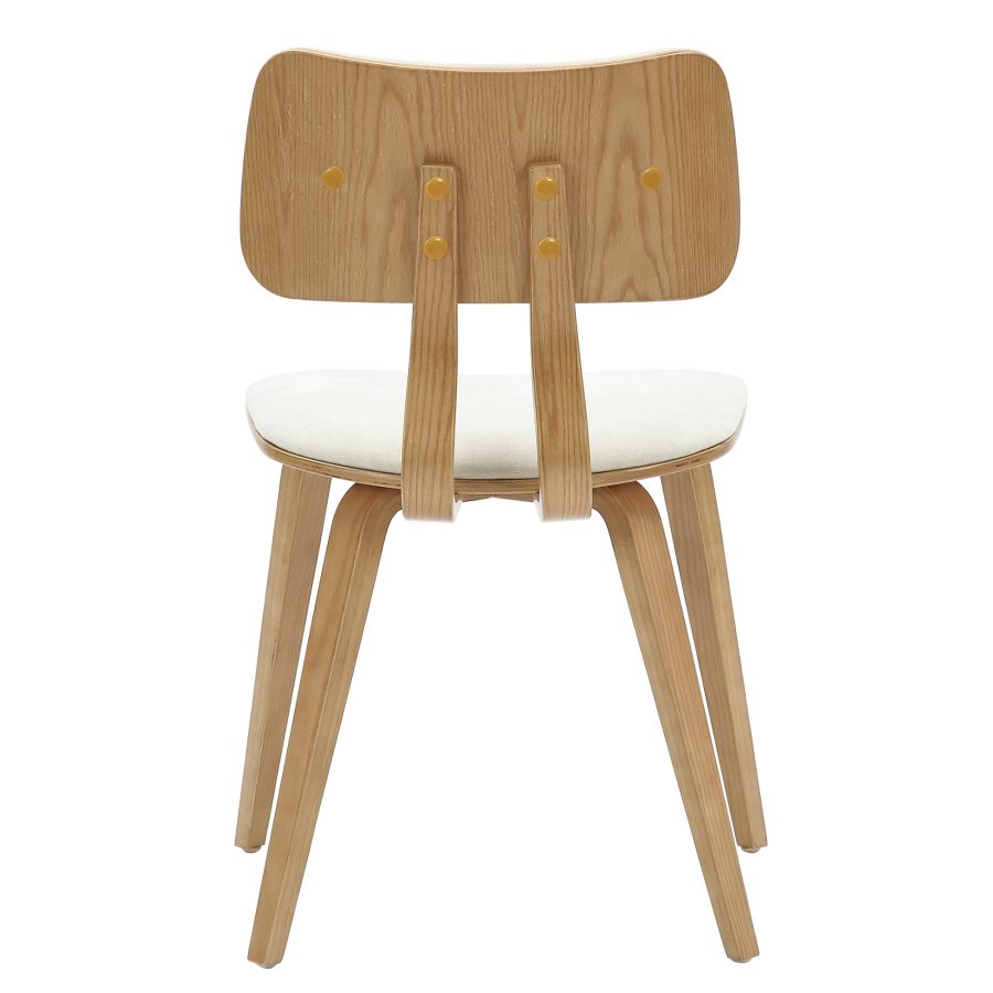 Zuni Dining Chair - Black & Walnut - Decoronto