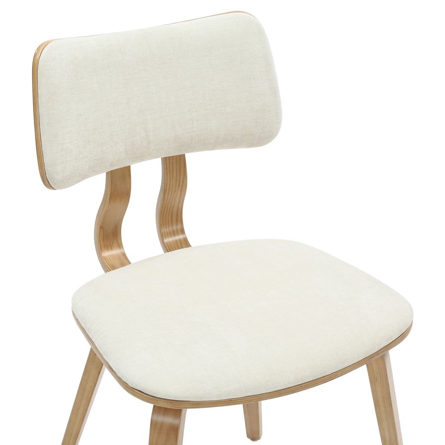 Zuni Dining Chair - Black & Walnut - Decoronto
