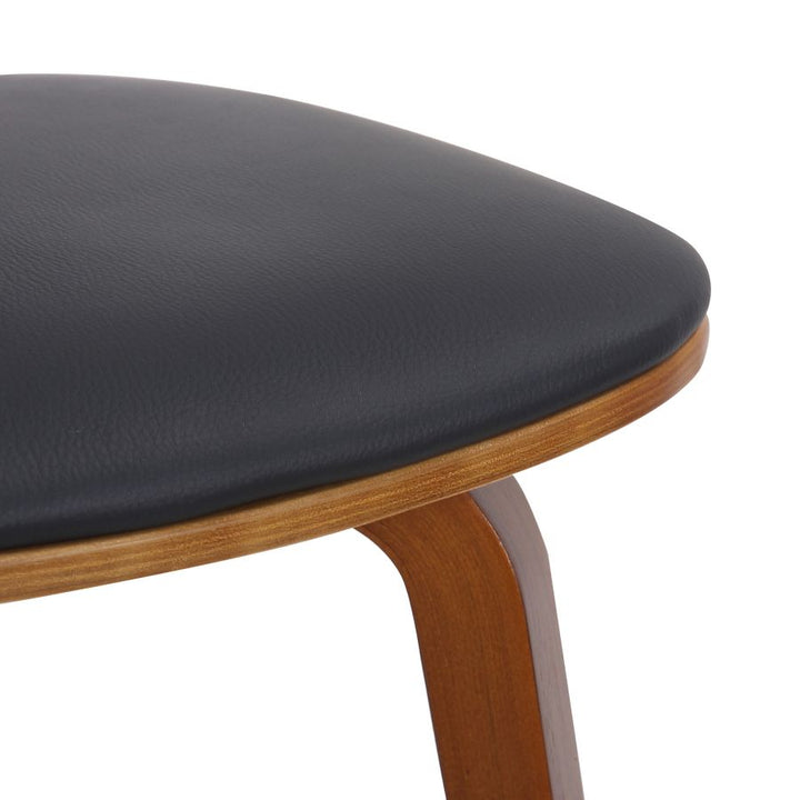 Zuni Dining Chair - Black & Walnut - Decoronto