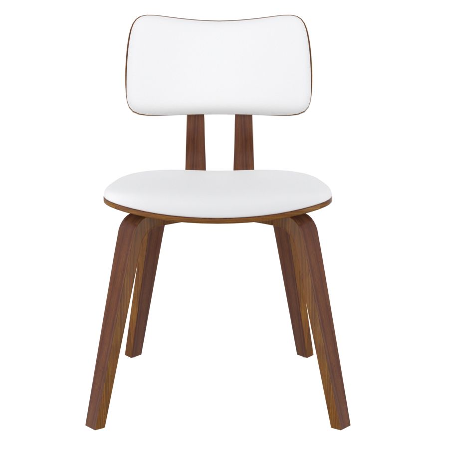 Zuni Dining Chair - Black & Walnut - Decoronto