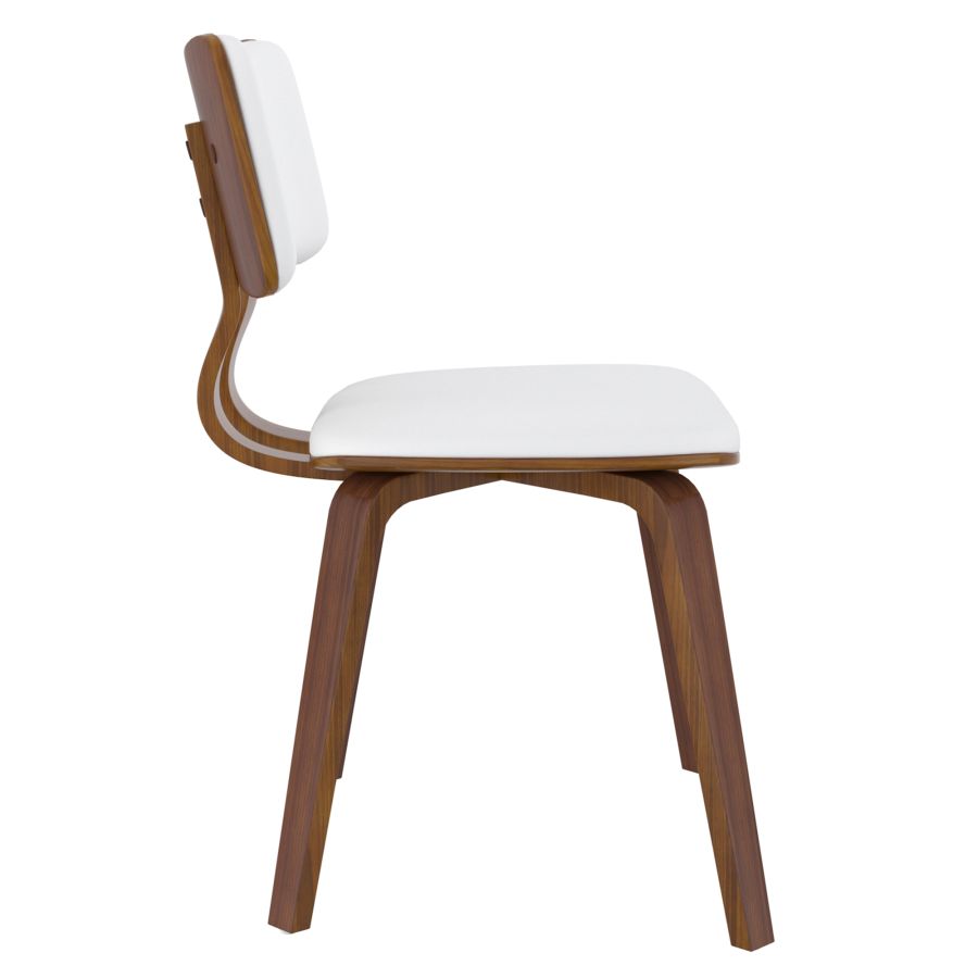 Zuni Dining Chair - Black & Walnut - Decoronto