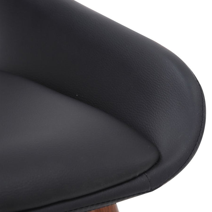 Hudson Dining Chair - White & Walnut - Decoronto