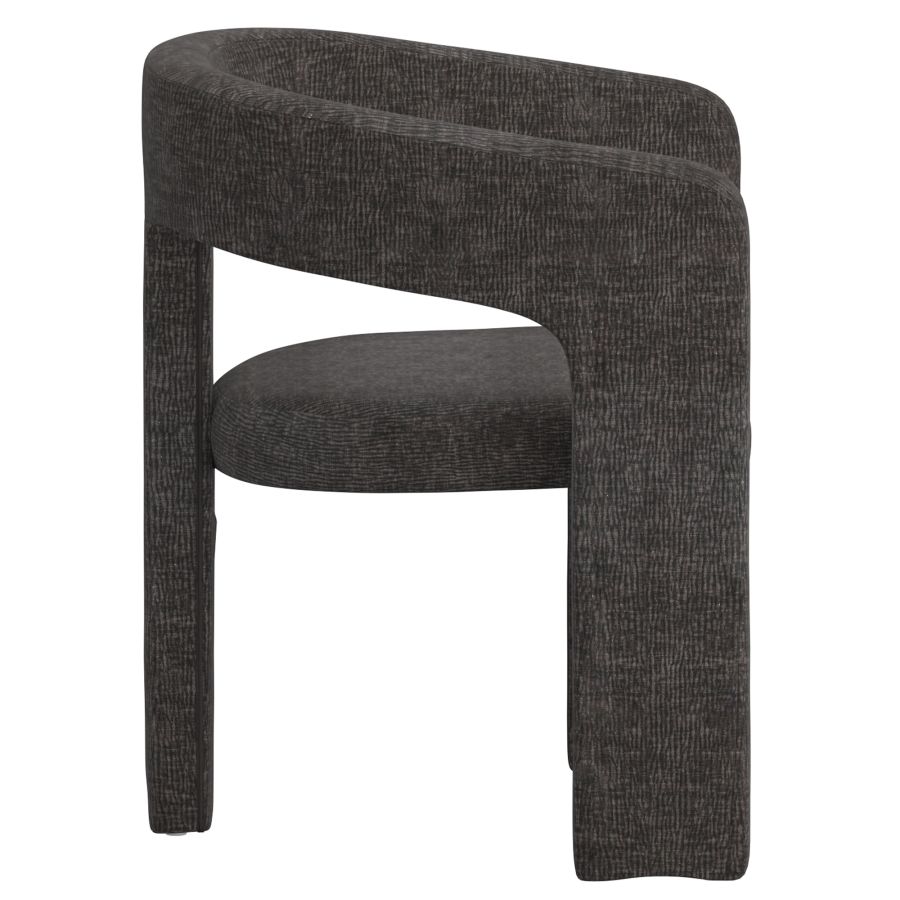 Amara Dining Chair - Charcoal Chenille - Decoronto