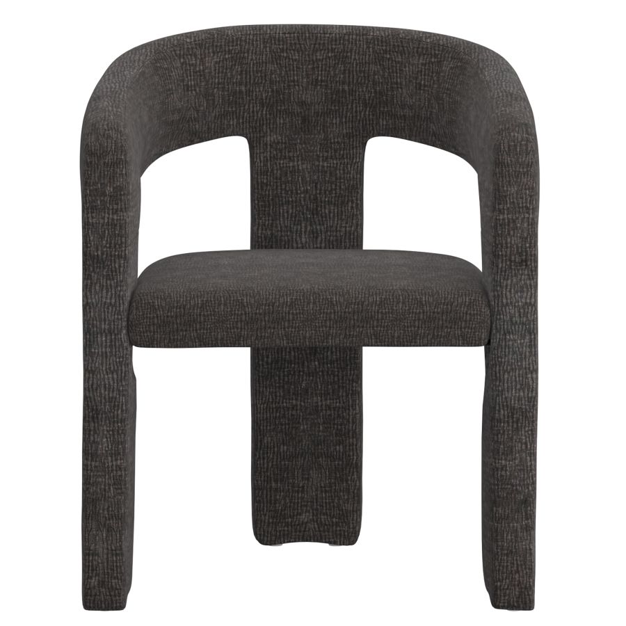 Amara Dining Chair - Charcoal Chenille - Decoronto