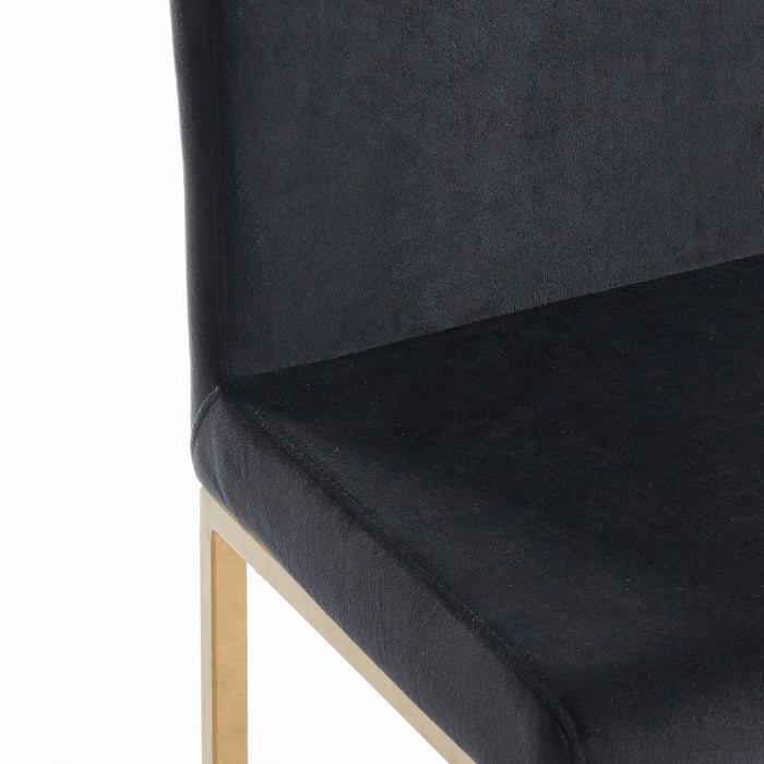Diego 26" Counter Stool - Black & Gold