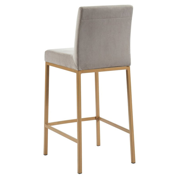 Diego 26" Counter Stool - Black & Gold - Decoronto