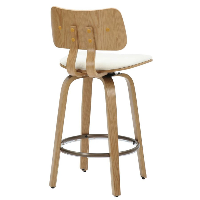 Zuni 26" Counter Stool - Beige & Natural