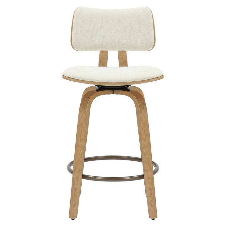 Zuni 26" Counter Stool - Beige & Natural - Decoronto