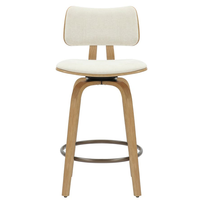 Zuni 26" Counter Stool - Beige & Natural