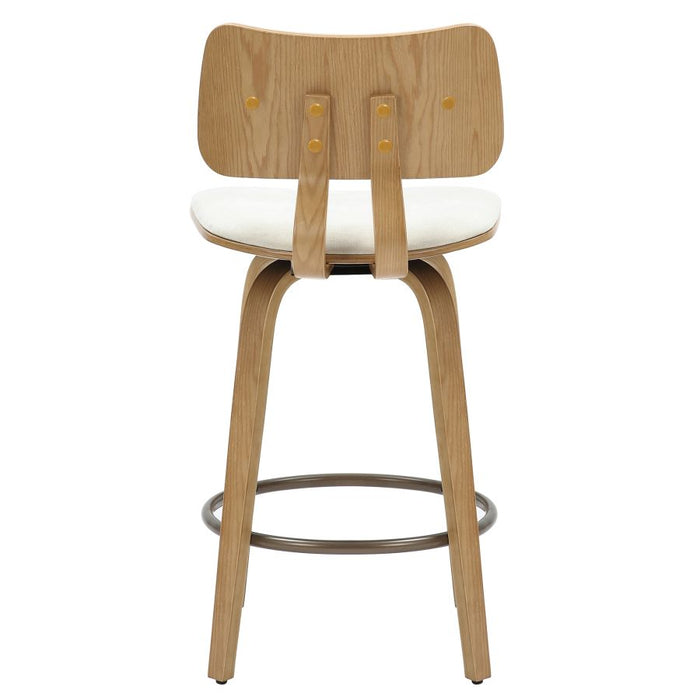 Zuni 26" Counter Stool - Beige & Natural