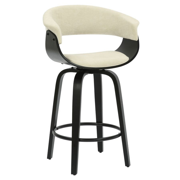 Holt 26" Counter Stool - Charcoal & Walnut - Decoronto