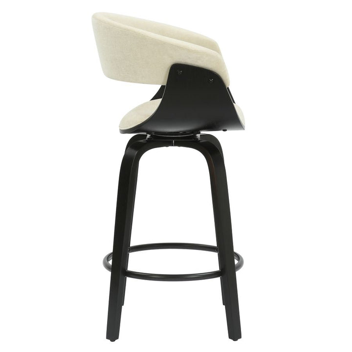 Holt 26" Counter Stool - Charcoal & Walnut - Decoronto