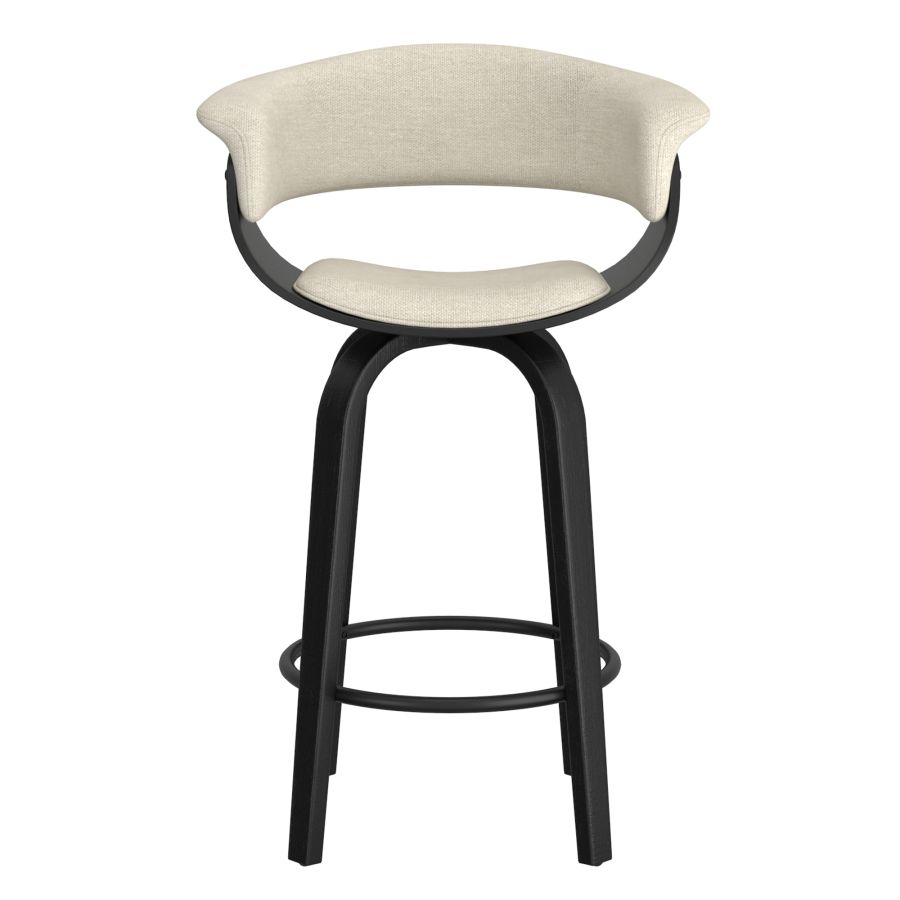 Holt 26" Counter Stool - Charcoal & Walnut - Decoronto