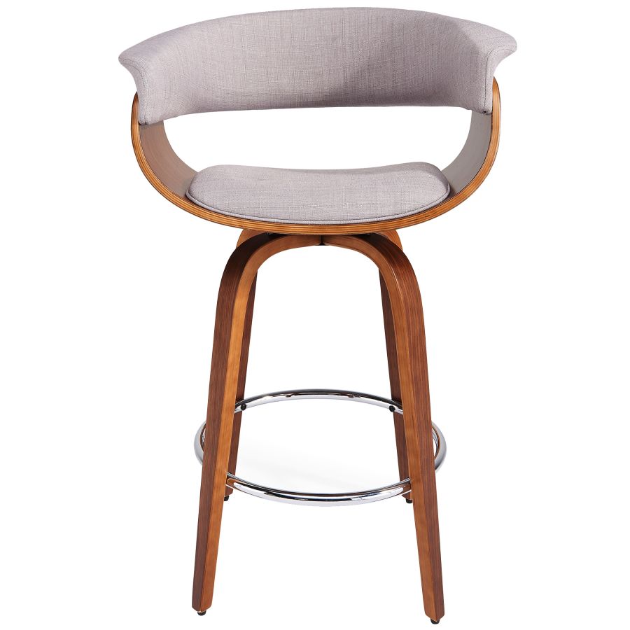 Holt 26" Counter Stool - Charcoal & Walnut - Decoronto