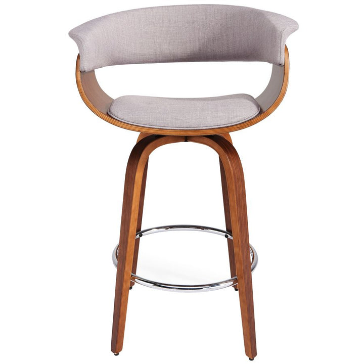 Holt 26" Counter Stool - Charcoal & Walnut - Decoronto