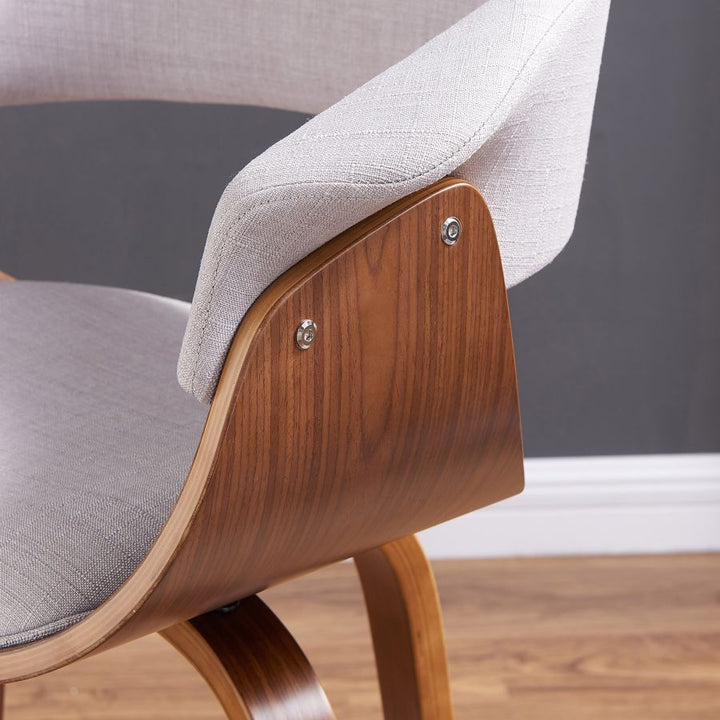 Holt 26" Counter Stool - Charcoal & Walnut - Decoronto