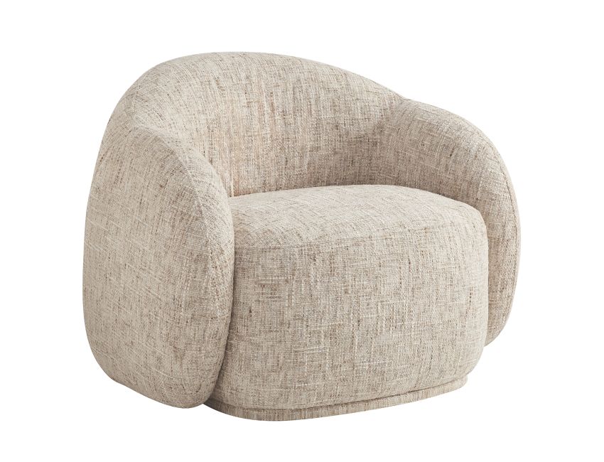 Cove Accent Chair, Multi-Tone Enveloping Lounge Chair