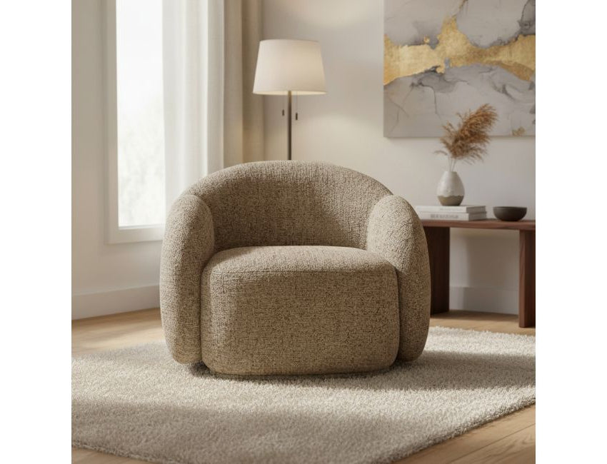 Cove, brown multi tone, lounge chair