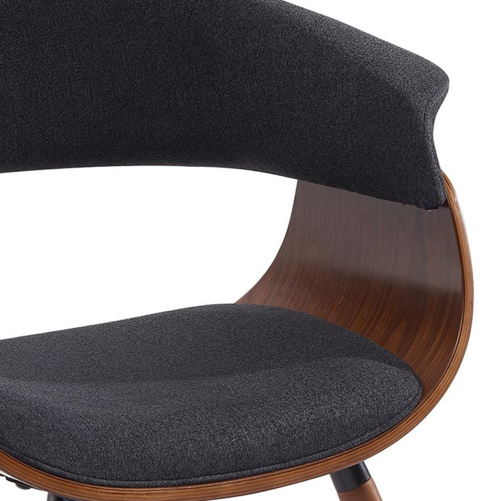 Holt Dining Chair - Charcoal & Walnut - Decoronto