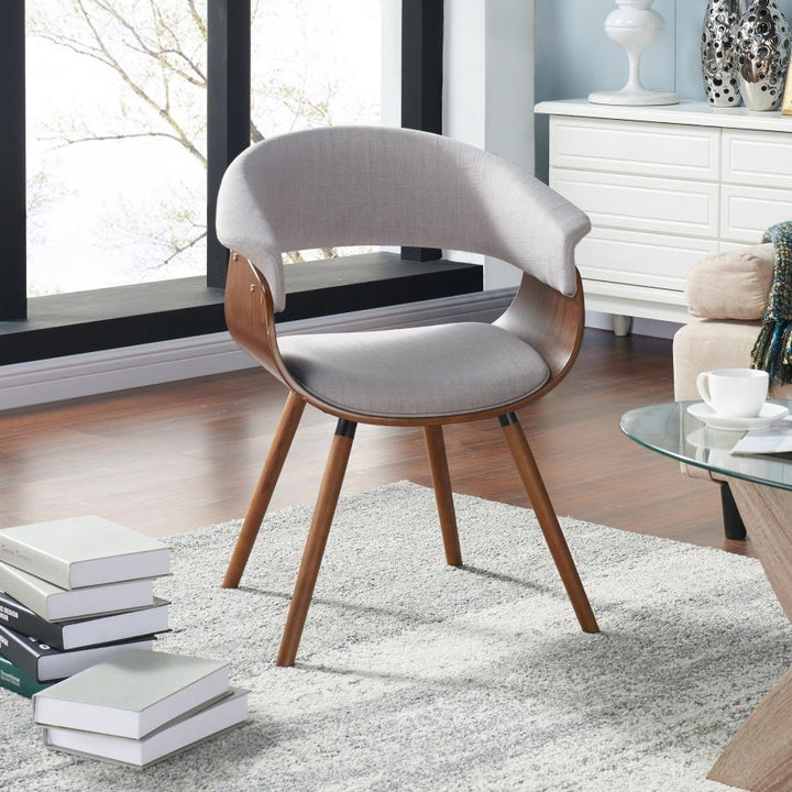 Holt Dining Chair - Charcoal & Walnut - Decoronto