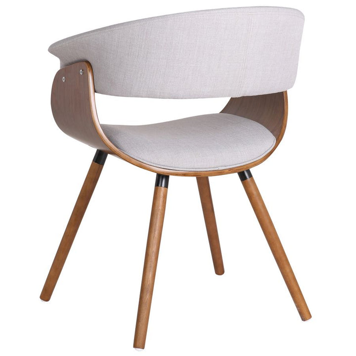 Holt Dining Chair - Charcoal & Walnut - Decoronto
