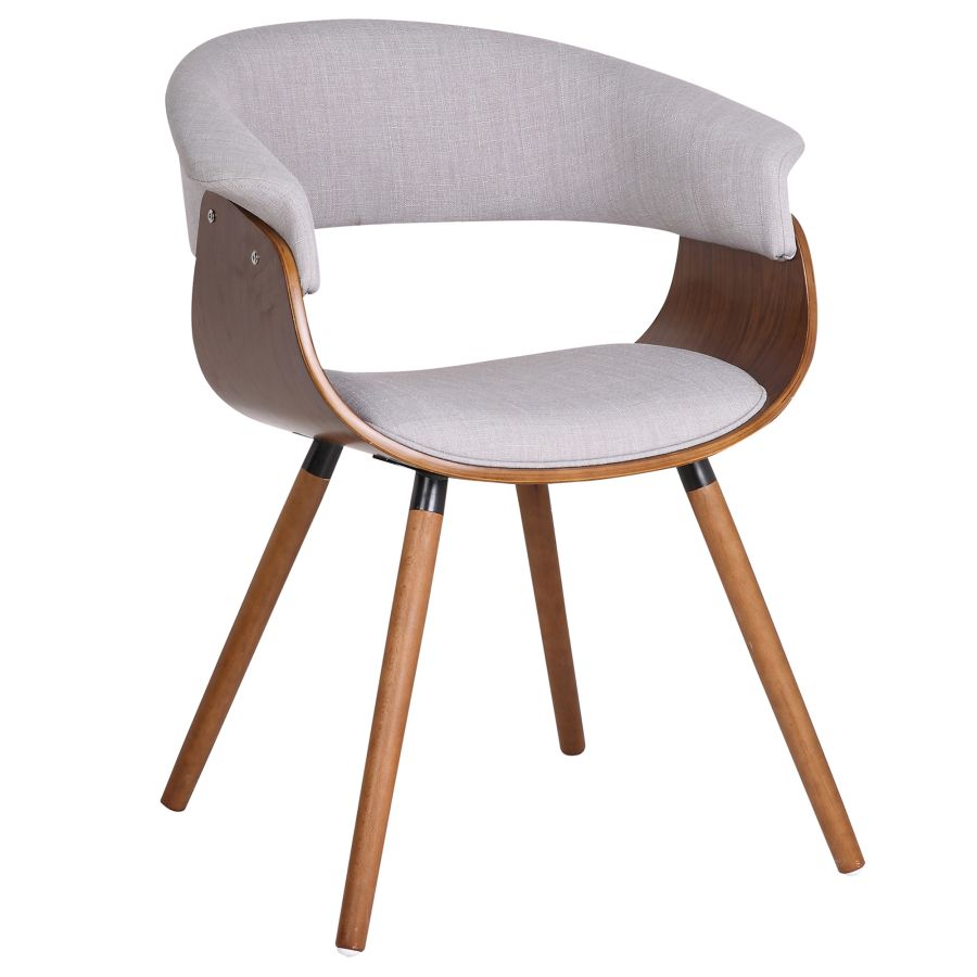 Holt Dining Chair - Charcoal & Walnut - Decoronto