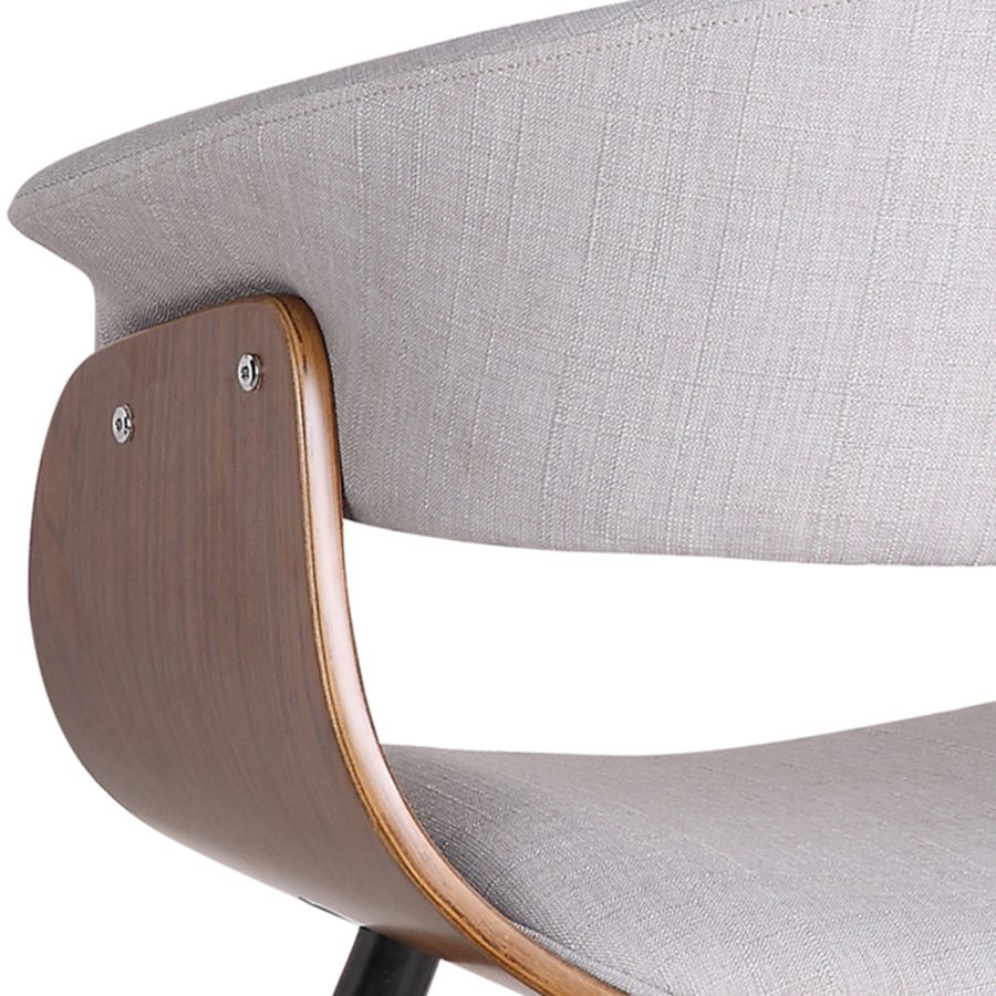 Holt Dining Chair - Charcoal & Walnut - Decoronto