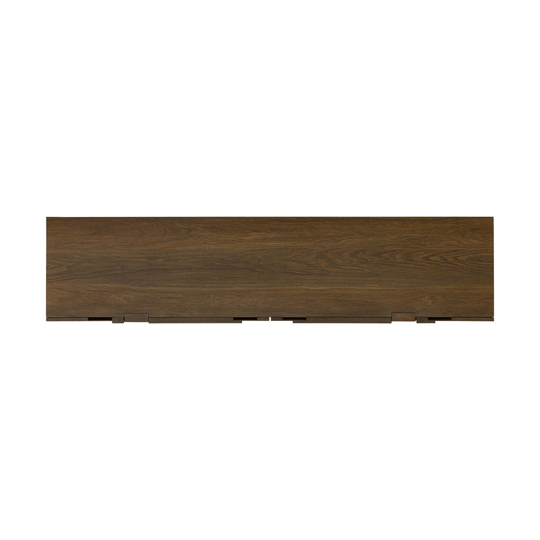 Cask sideboard solid oak checkerboard texture seamless four doors close-up