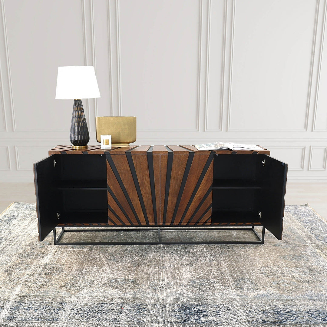 Modern Virtual Sideboard - Elegant Storage Solution for Your Home