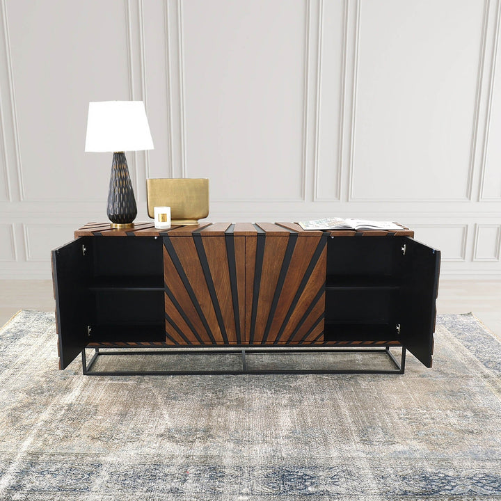 Modern Virtual Sideboard - Elegant Storage Solution for Your Home