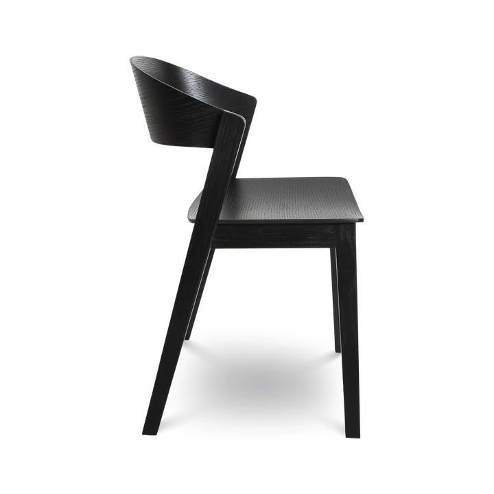 Astrid Stackable Chair - Black - Decoronto