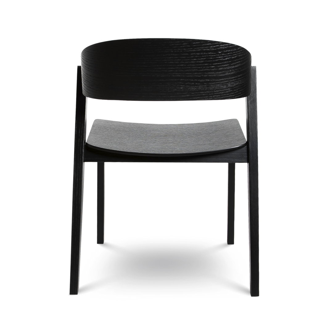 Astrid Stackable Chair - Black - Decoronto