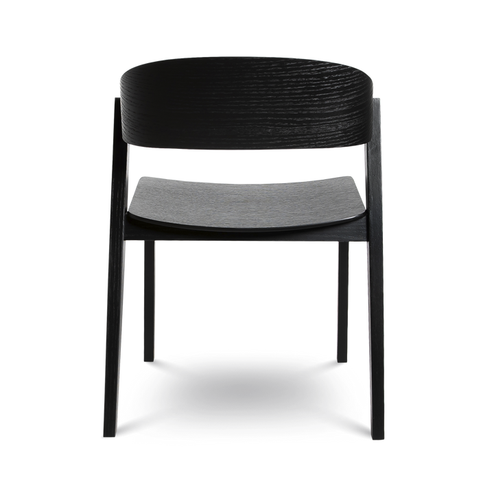 Astrid Stackable Chair - Black - Decoronto