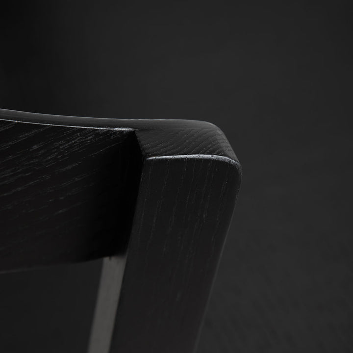 Astrid Stackable Chair - Black - Decoronto
