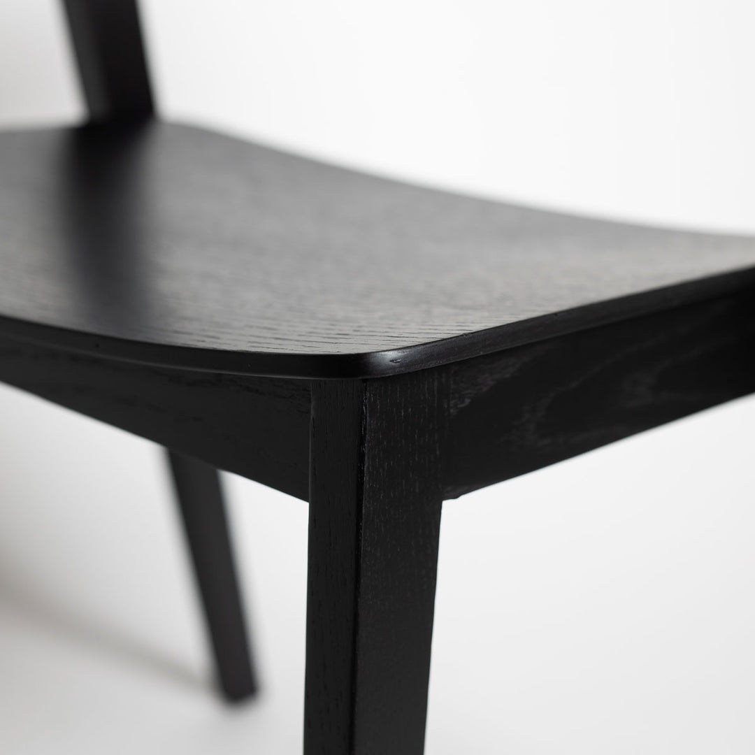 Astrid Stackable Chair - Black - Decoronto