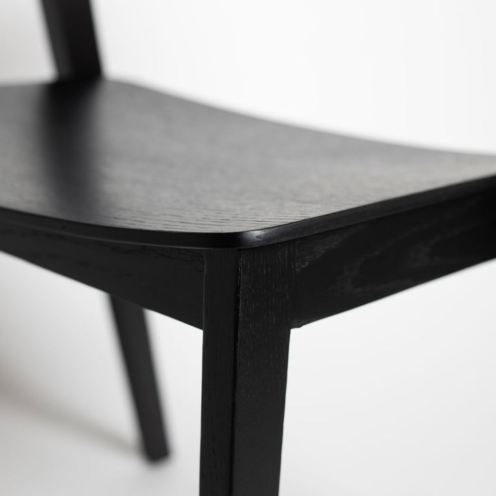Astrid Stackable Chair - Black - Decoronto