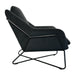 Romeo Lounge Chair - Dark Grey Velvet - Decoronto