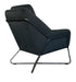 Romeo Lounge Chair - Dark Grey Velvet - Decoronto