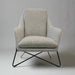 Romeo Lounge Chair - Light Grey Tweed - Decoronto