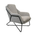 Romeo Lounge Chair - Light Grey Tweed - Decoronto