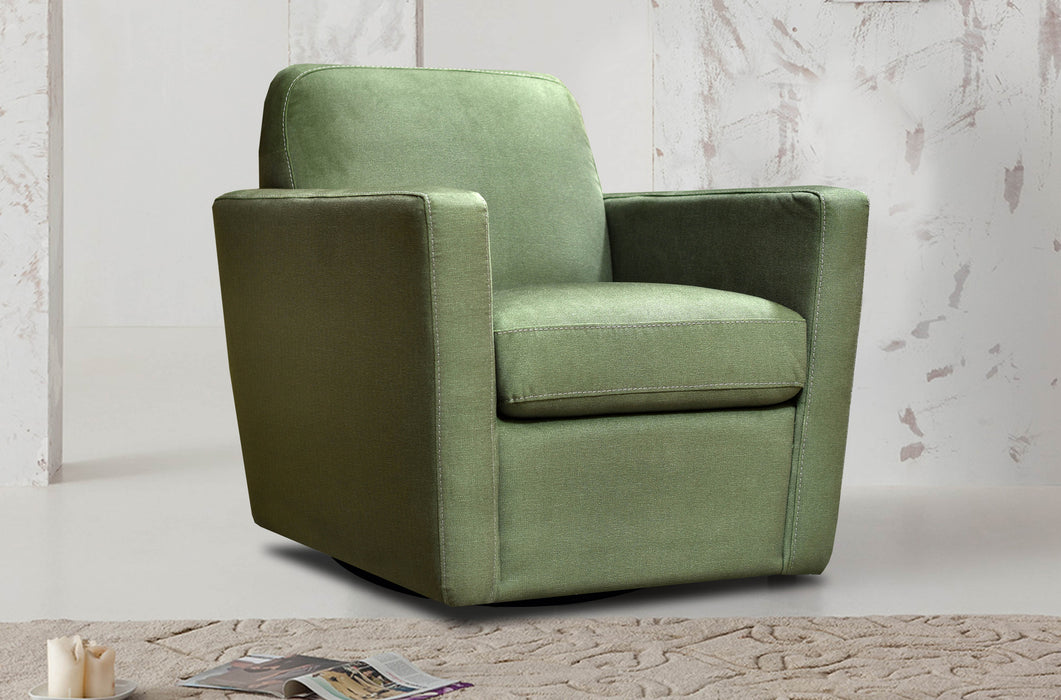 Cooper Swivel Club Chair - Forrest Green - Decoronto