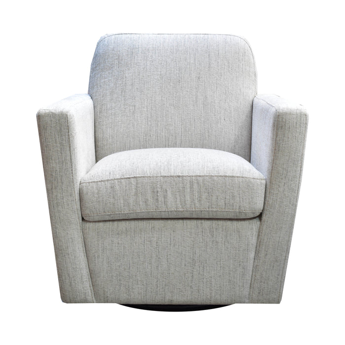 Cooper Swivel Club Chair - Woven Linen - Decoronto