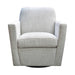 Cooper Swivel Club Chair - Woven Linen - Decoronto