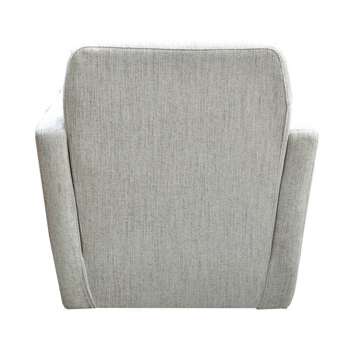 Cooper Swivel Club Chair - Woven Linen - Decoronto