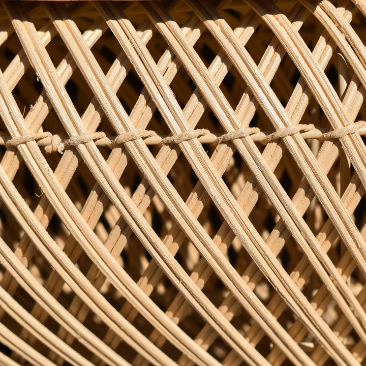 Nalu reclaimed teak wood lid natural grain pattern unique piece