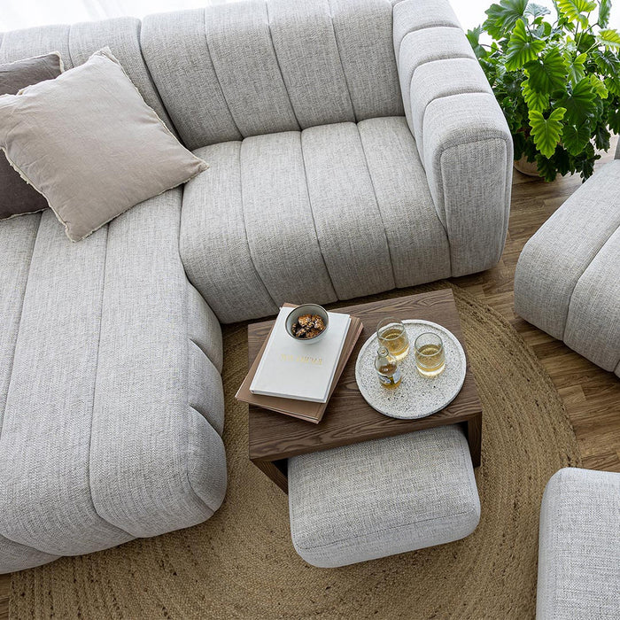 Envy Sectional - LHF Chaise - Coconut