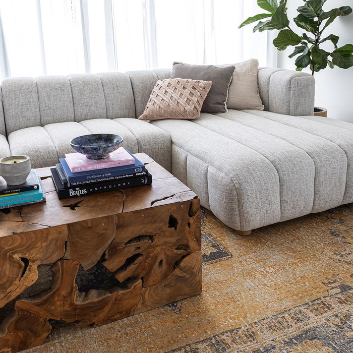 Envy Sectional - RHF Chaise - Coconut