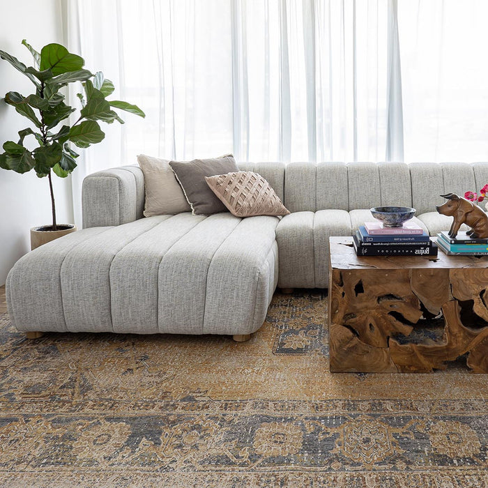 Envy Sectional - LHF Chaise - Coconut