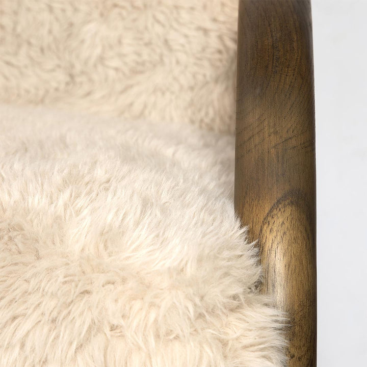 Eros Chair - Shaggy Sand - Decoronto