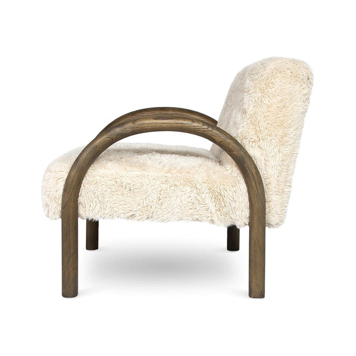 Eros Chair - Shaggy Sand